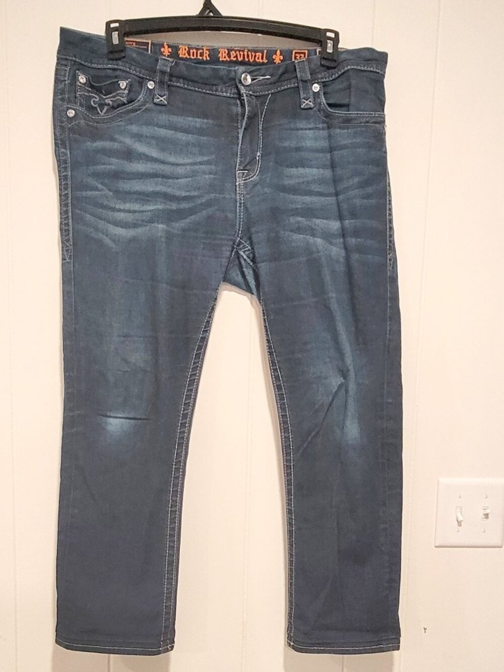 Rock Revival Jessica Curvy Mid-Rise Jeans Women's Size 33